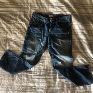 Gap Slim Boyfriend distressed jeans size 4/27R